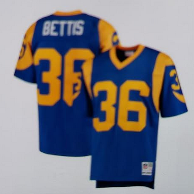 Men Los Angeles Rams #36 Bettis  blue Nike Limited NFL  2025  Jersey->youth mlb jersey->Youth Jersey